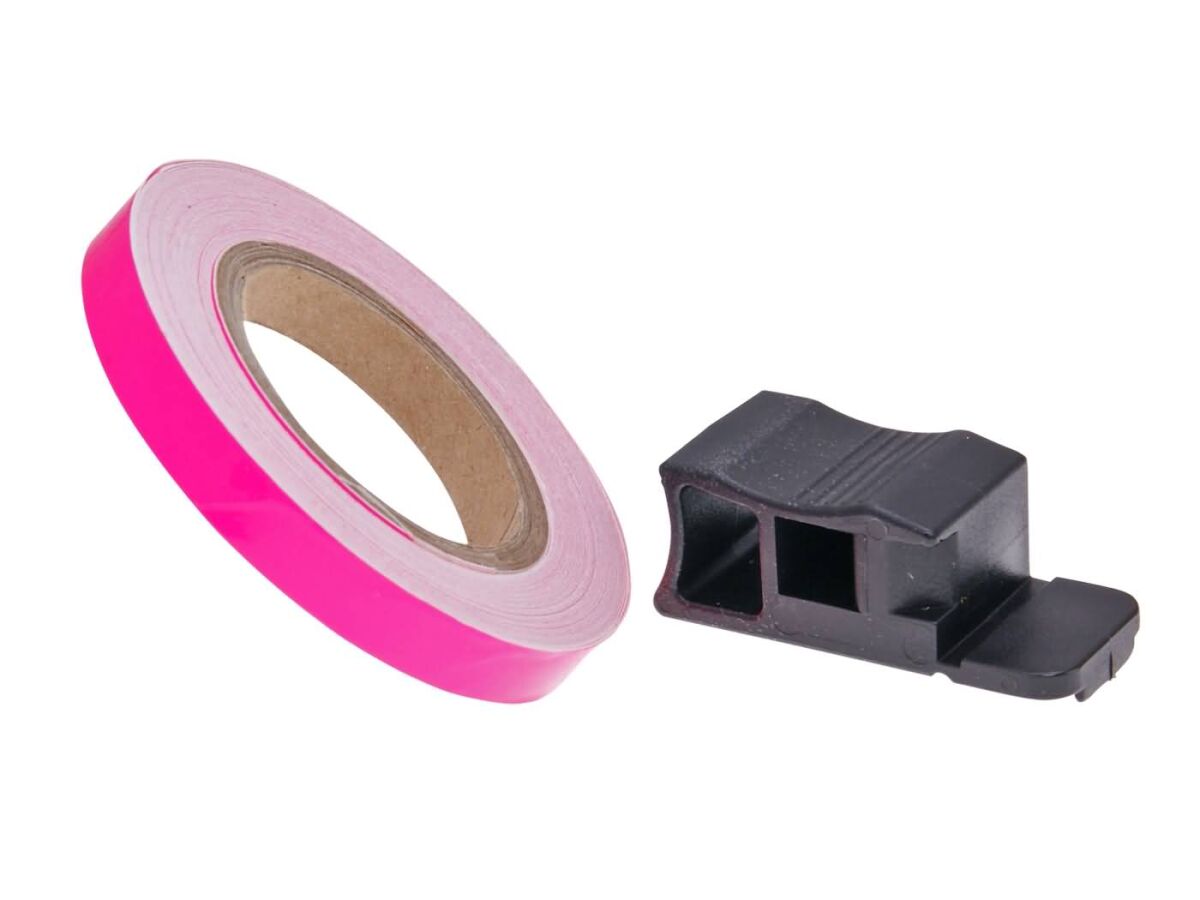 Veljeteip 6M X 7 MM, roosa