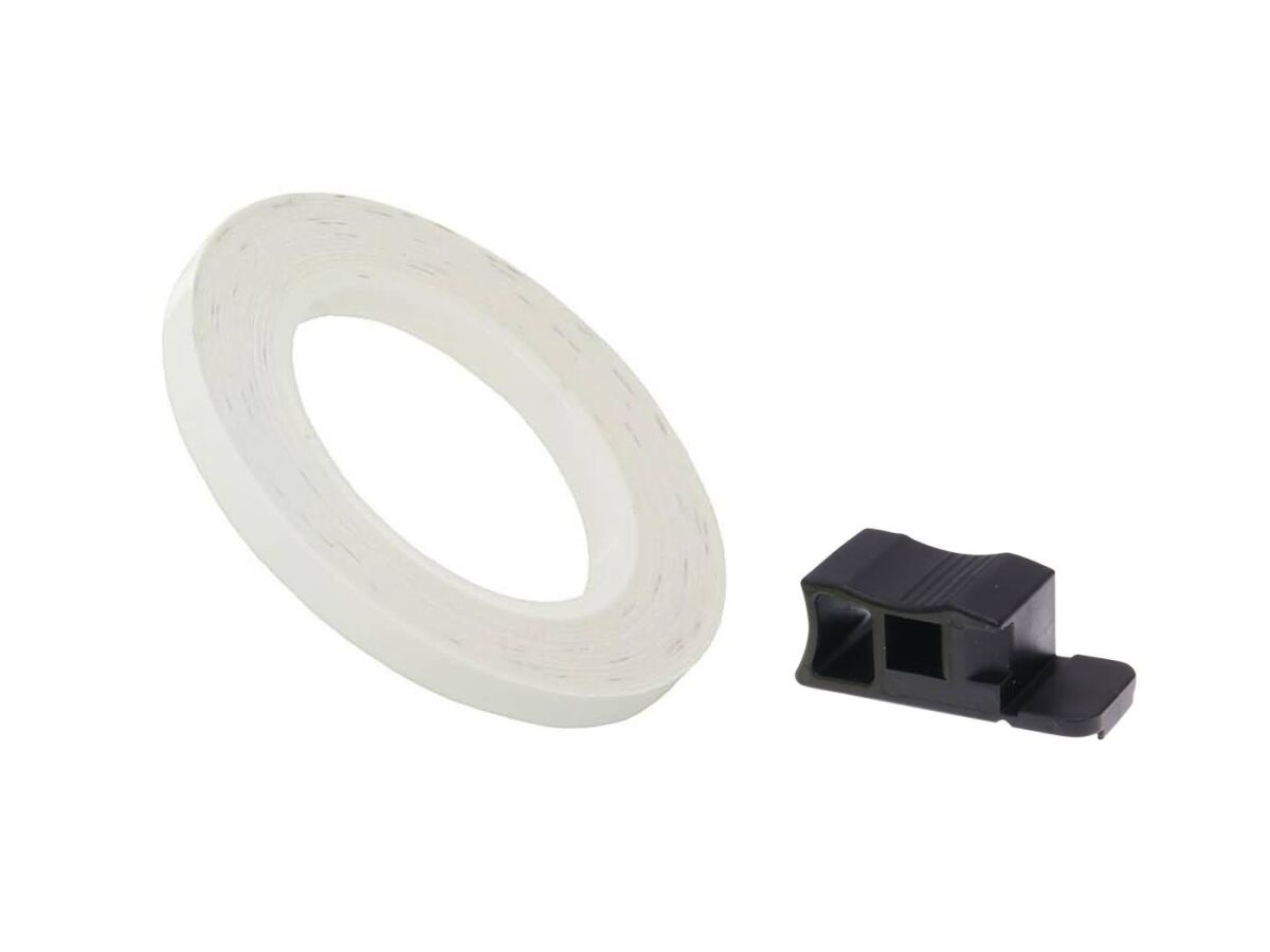 Veljeteip 6M X 7 MM, valge