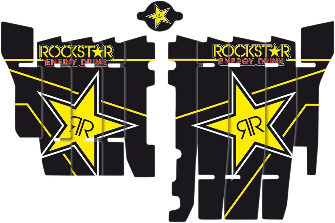 Rockstar Energy radiaatorikatte kleebised