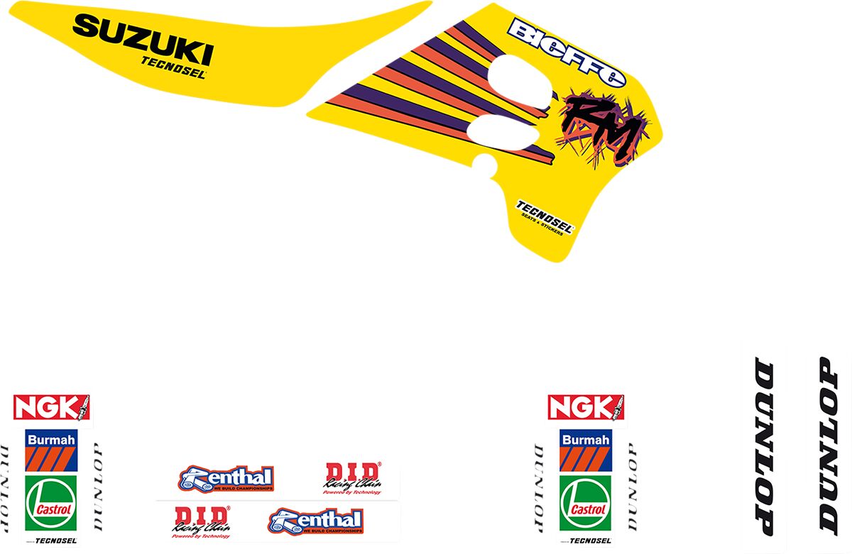 Kleebiskomplekt Team Suz 93