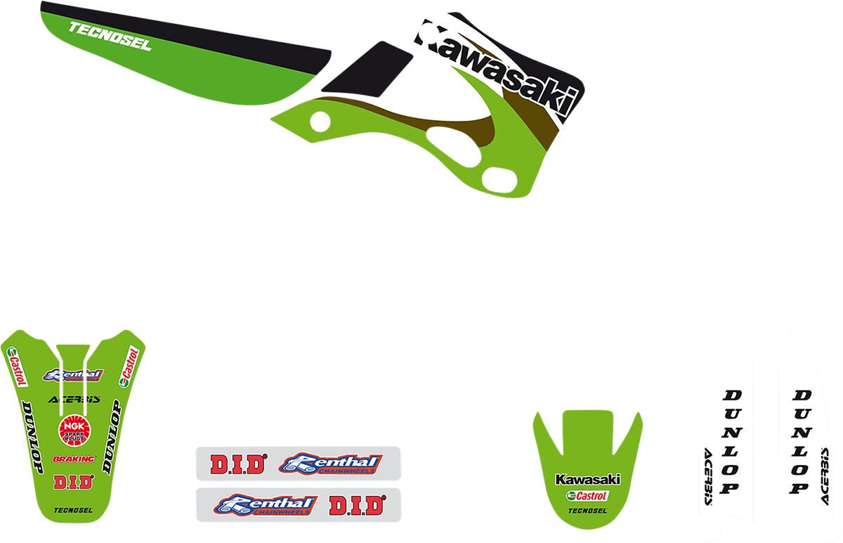 Kleebiskomplekt OEM, KAWA 2000