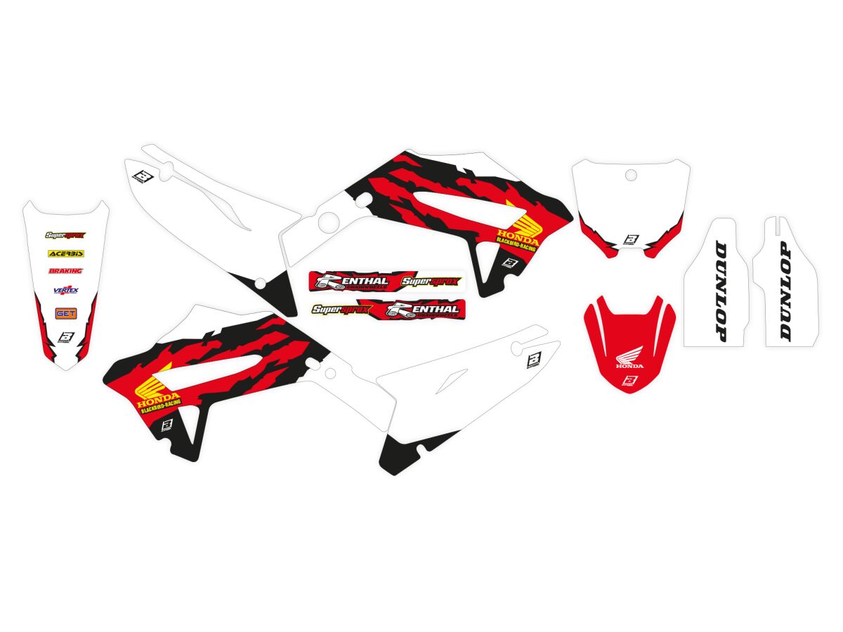 Kleebiskomplekt Retro, CRF 21