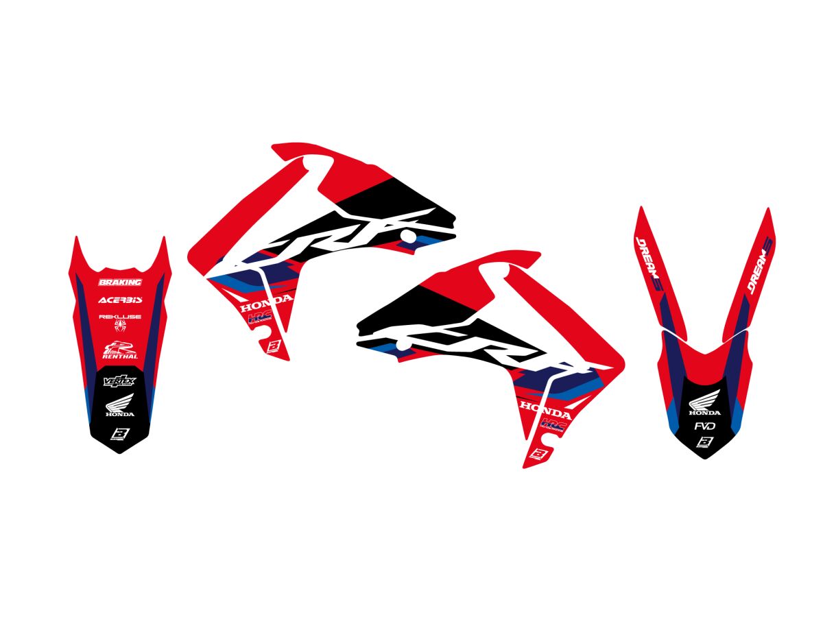 Kleebiskomplekt Dream 5 CRF250 14-17