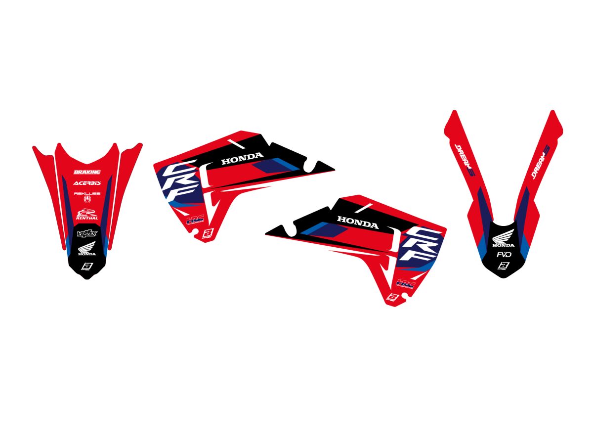 Kleebiskomplekt Dream 5, CRF '25-