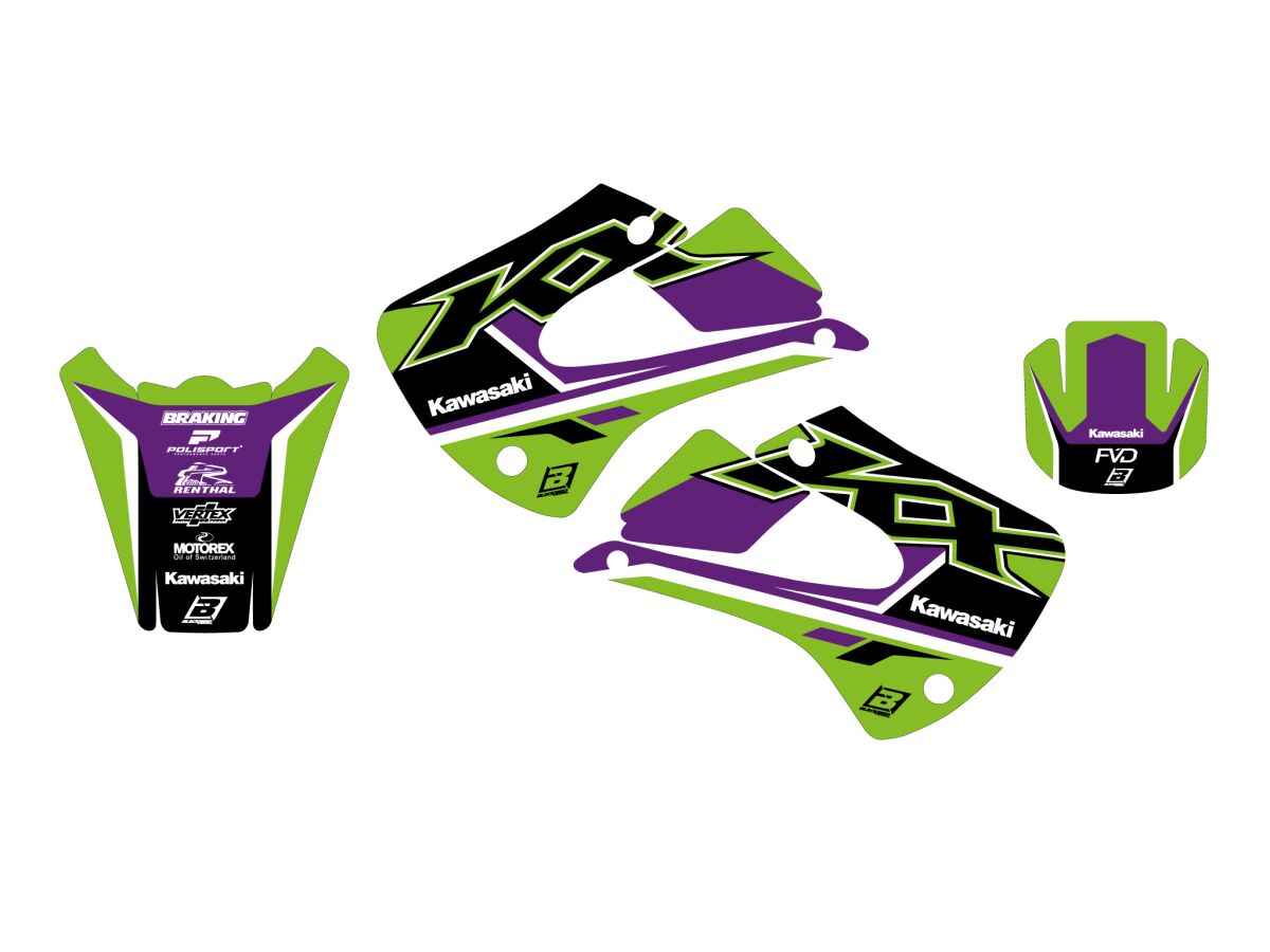 Kleebiskomplekt Dream 5 KX85 01-13