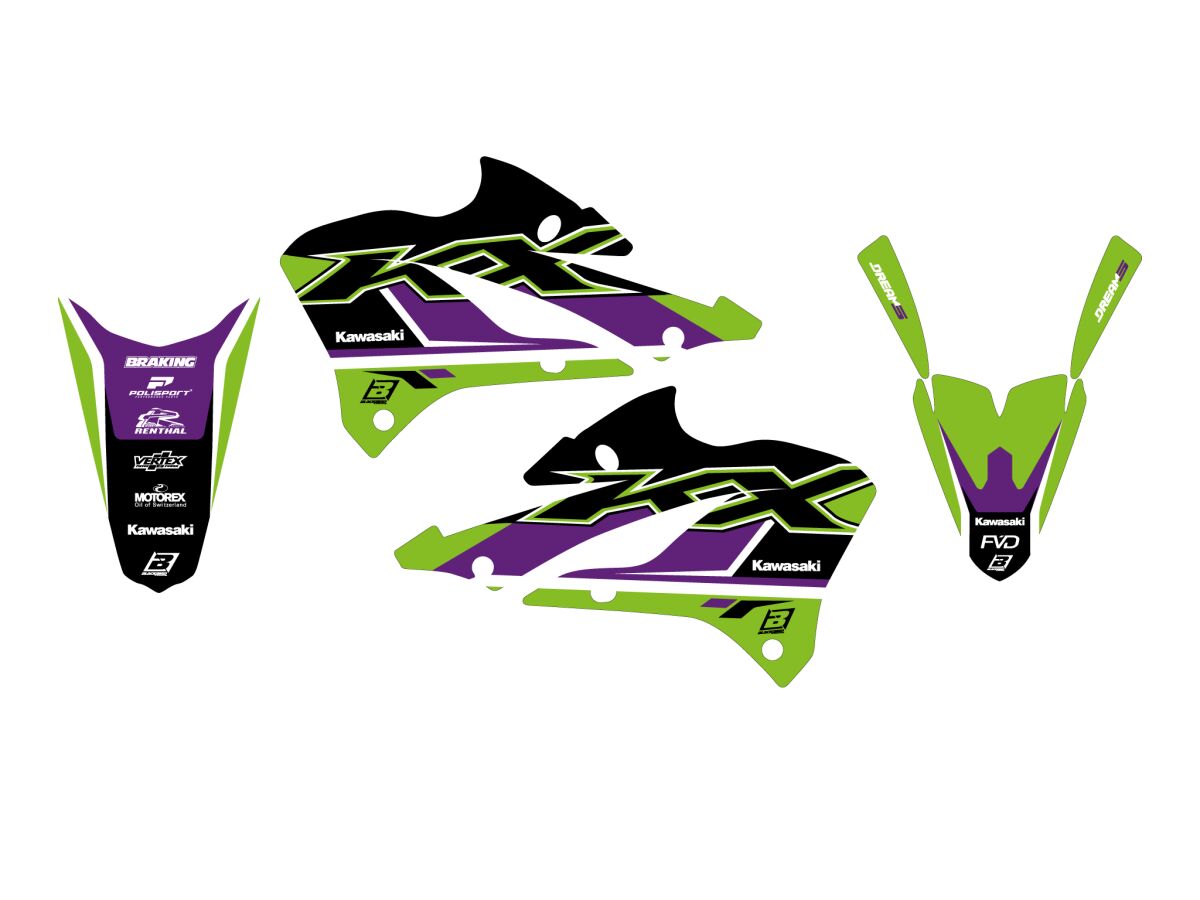 Kleebiskomplekt Dream 5 KX85 22-23