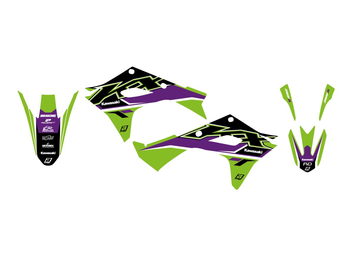 Kleebiskomplekt Dream 5 KX450 24-