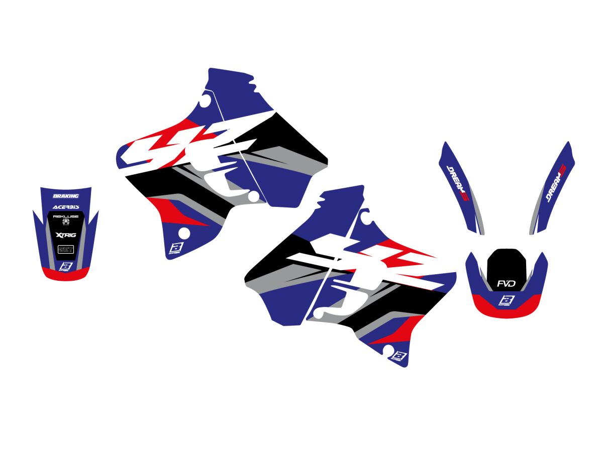 Kleebiskomplekt Dream 5 YZ 93-95