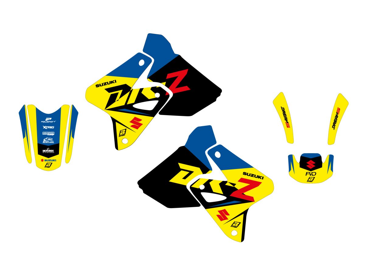 Kleebiskomplekt Dream 5, DRZ 400