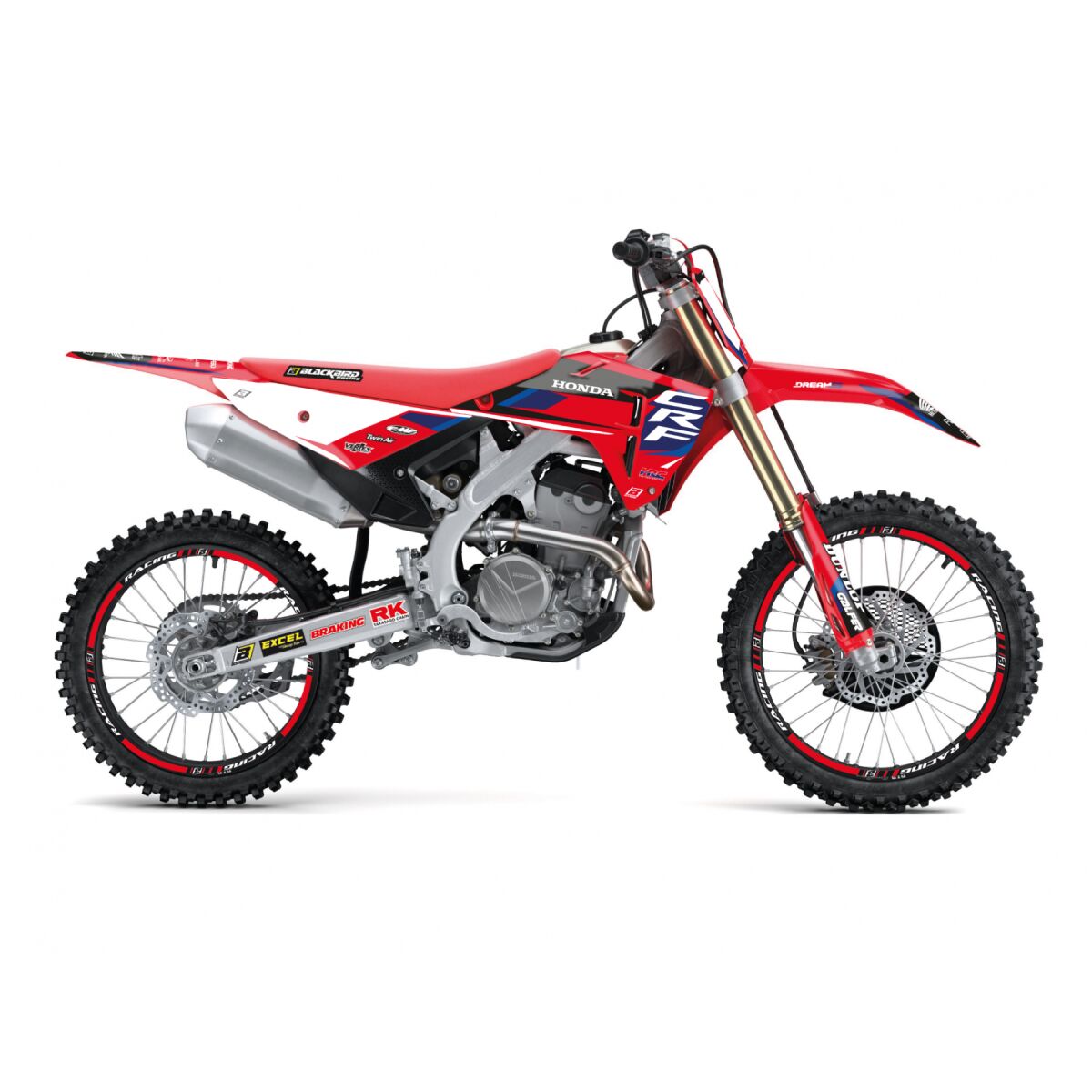 Kleebiskomplekt Dream 5 Chrome, Honda CRF