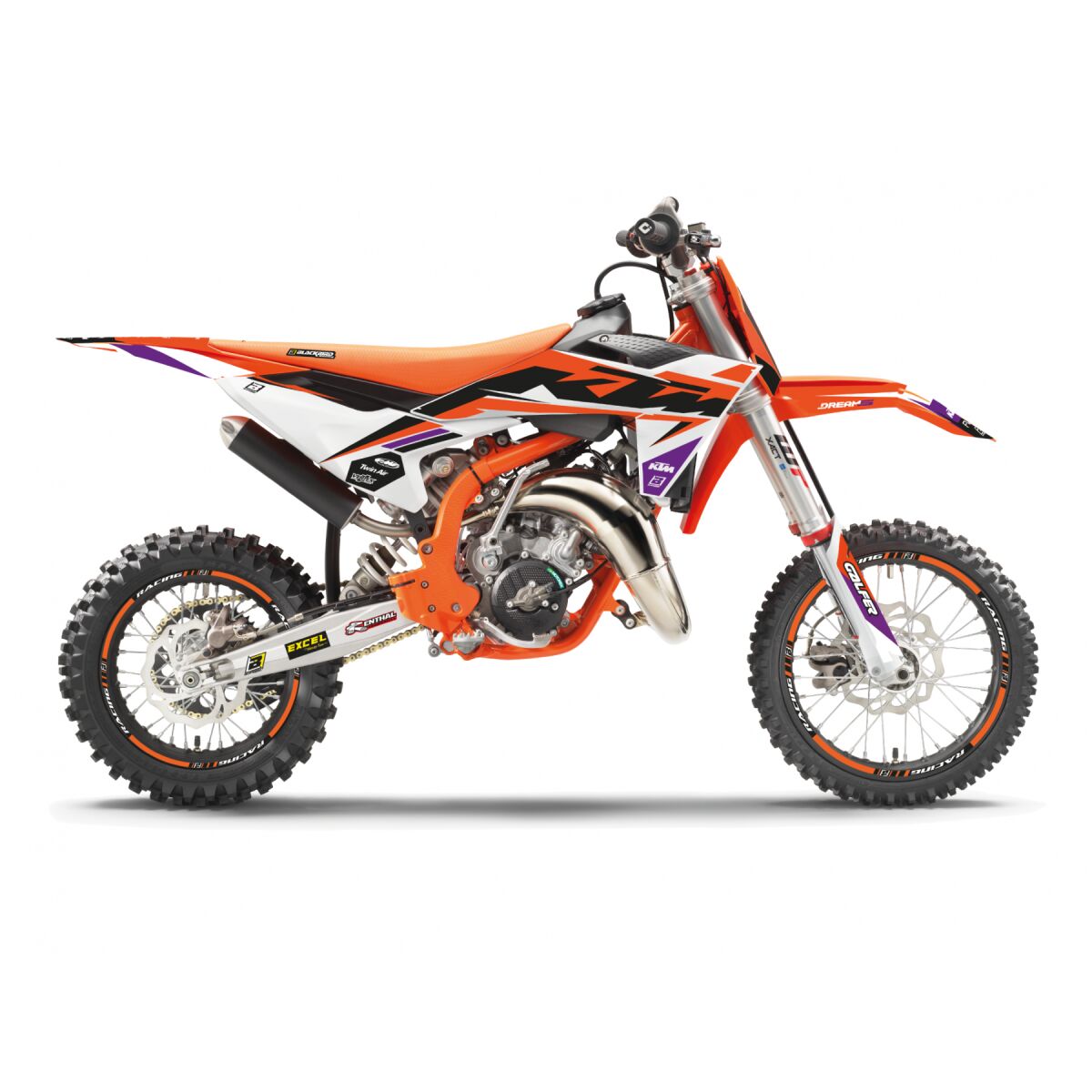 Kleebiskomplekt Dream 5, kroom, KTM
