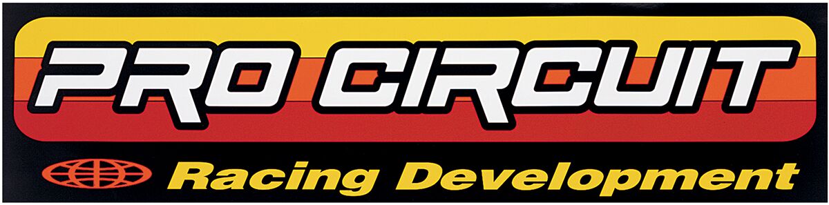 Pro Circuit Original logo, kaubikukleebis