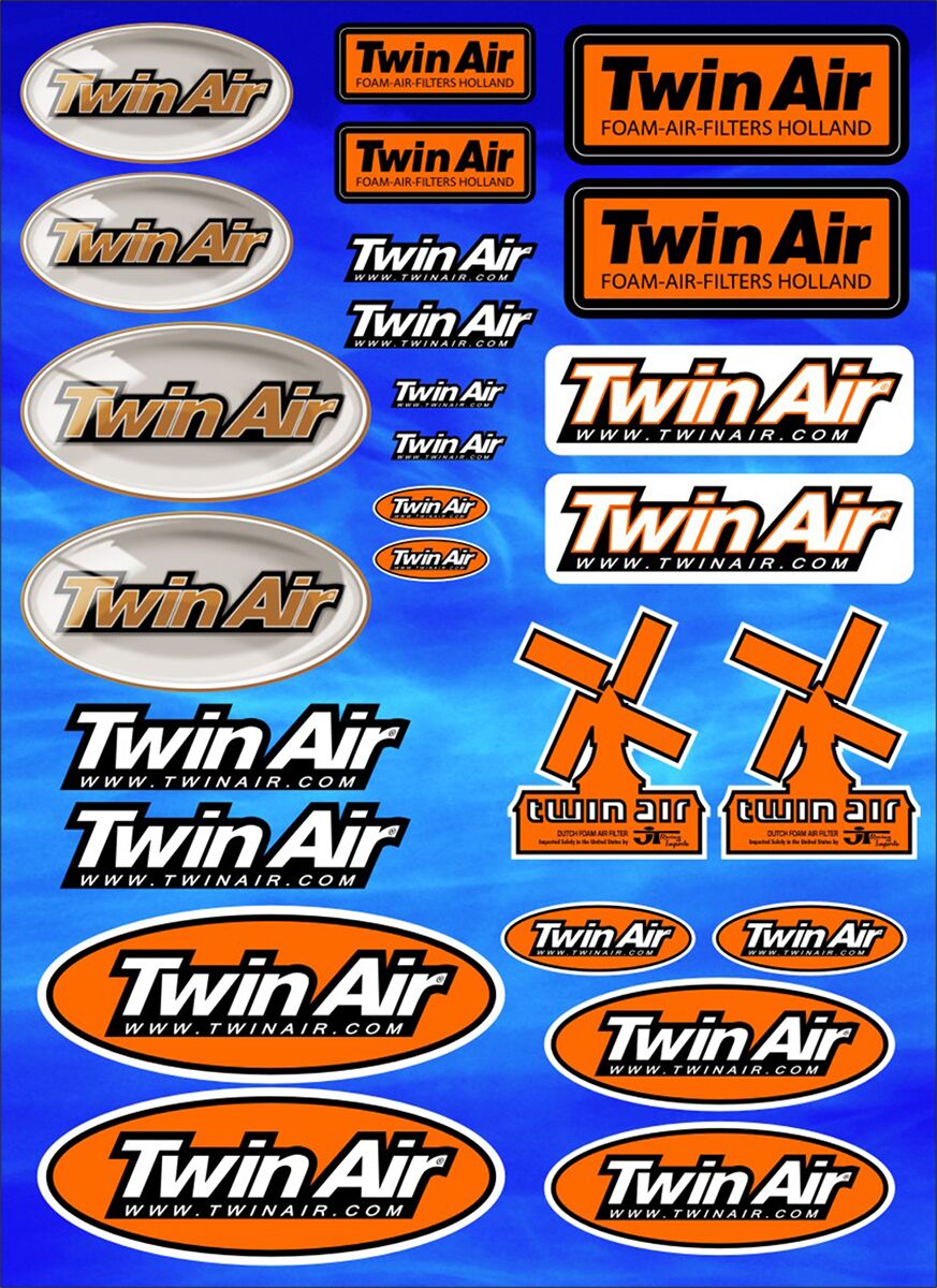 Kleebiseleht Twin Air