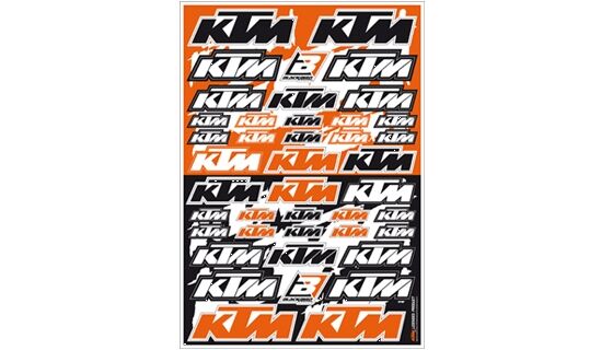 KTM logo kleebiste komplekt