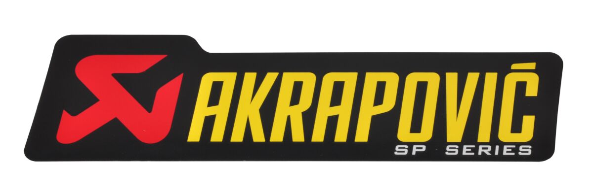 Akrapovic SP logo kleebis 90 x 26,5 mm
