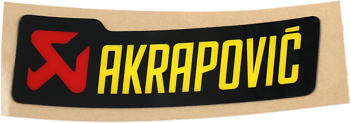 Akrapovic logokleebis 90 x 26,5 mm