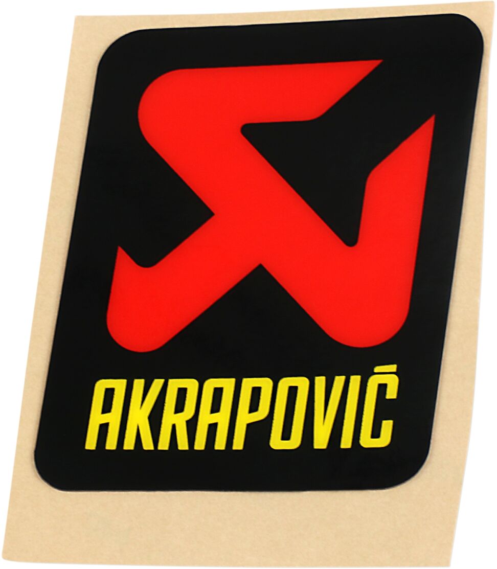 Akrapovic logokleebis 60 x 70 mm
