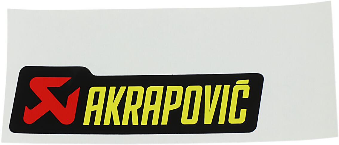 Akrapovic logokleebis 95 x 30 mm