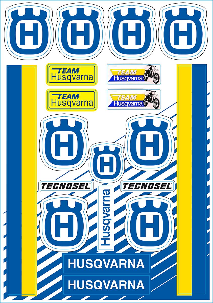 Kleebiseleht HVA, retro