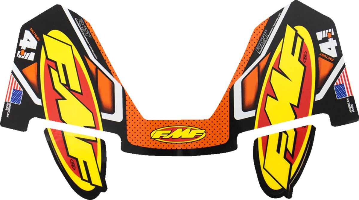 Kleebis FMF 4.1, oranž