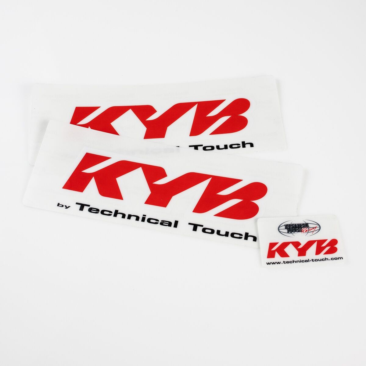 KYB kahvli kleebiste komplekt, punane