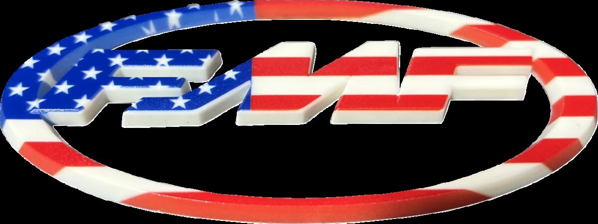 Kleebis FMF 3D, USA