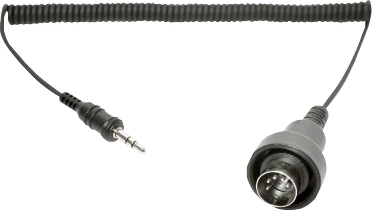 SM10 stereopistik 3.5MM kuni 5-PIN DIN, must