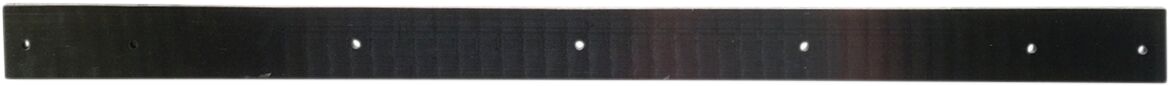 50" UHMW 5/8" WEAR BARS BLACK