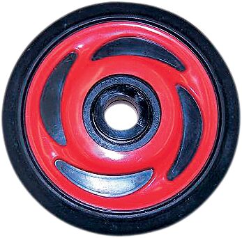 IDLER WHEEL 5.35" X 0.75" (WITH INSERT) INDY RED