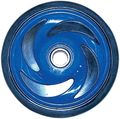 IDLER WHEEL 5.35" X 0.75" (WITH INSERT) INDY BLUE
