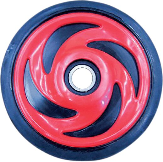 IDLER WHEEL 6.38" THIN X 20 MM (NO INSERT) INDY RED