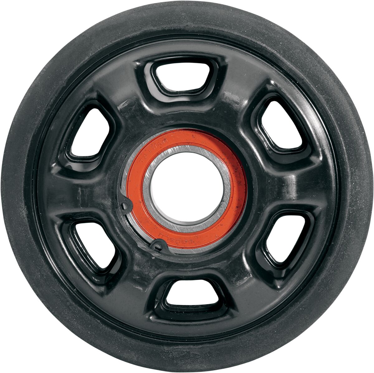 IDLER WHEEL 130 MM X 1" (NO INSERT) BLACK