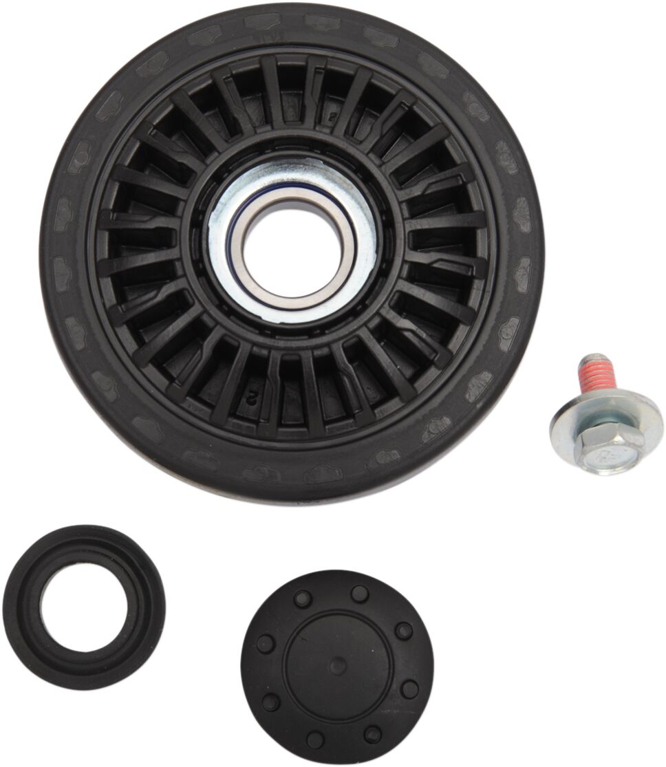 WHEEL ASSEMBLY UNDERCARRIAGE PART 134 MM ATV REPLACEMENT BLACK