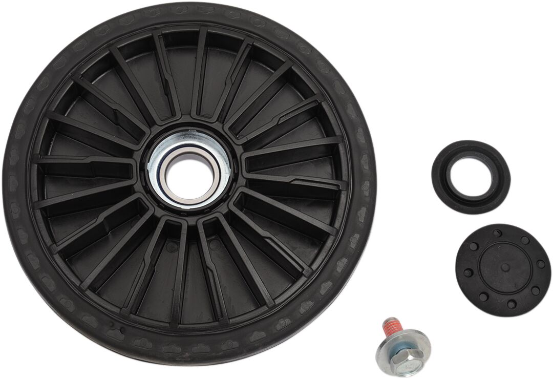 WHEEL ASSEMBLY UNDERCARRIAGE PART 202 MM ATV REPLACEMENT BLACK