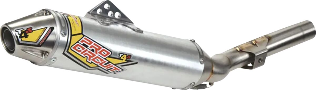 Slip-on summuti T-4, roostevaba, alumiinium
