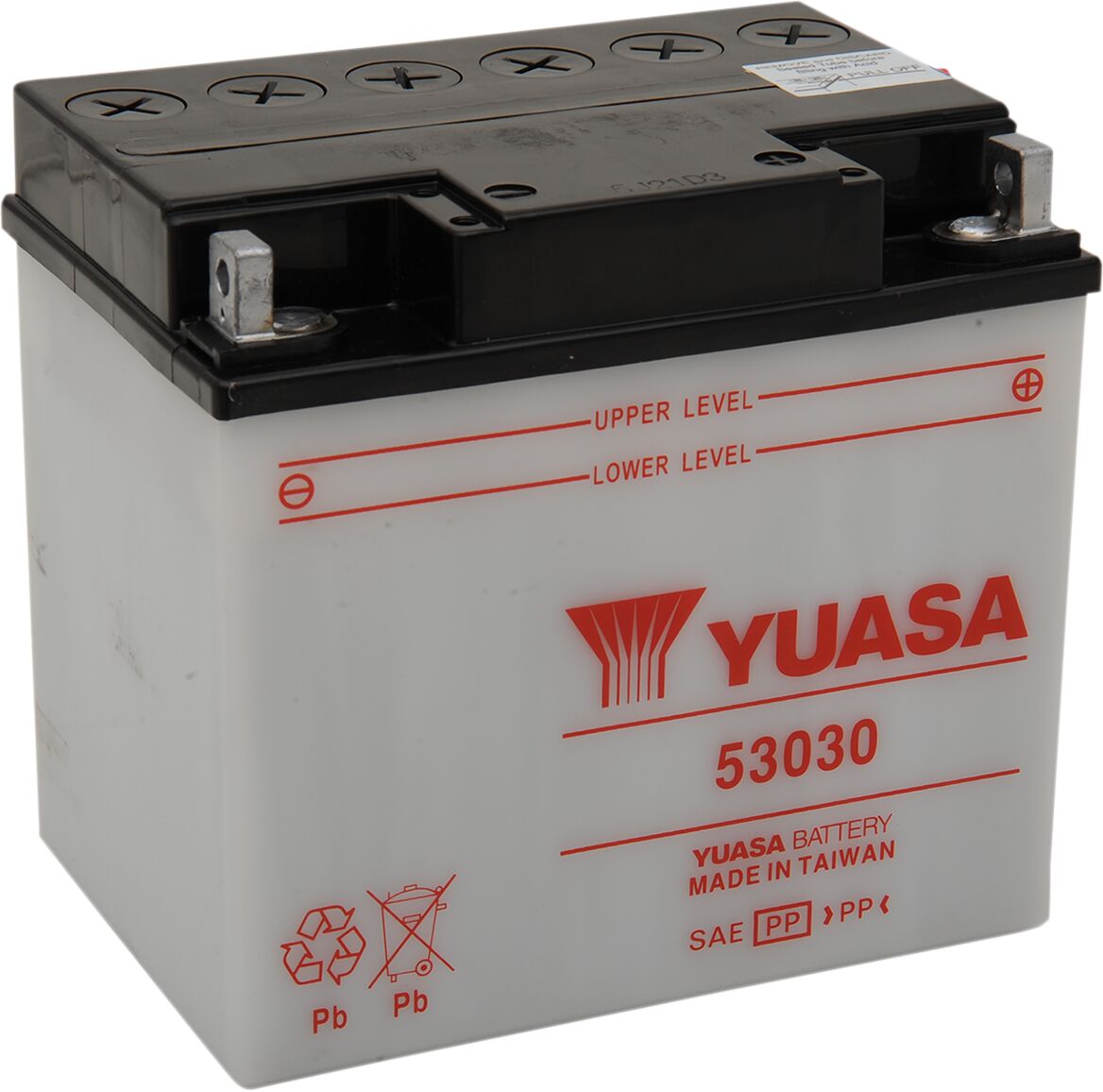 Aku Yumicron 12V, 188 mm x 129,54 mm x 172,72 mm, tavaline pliihappe asendus, läbipaistev