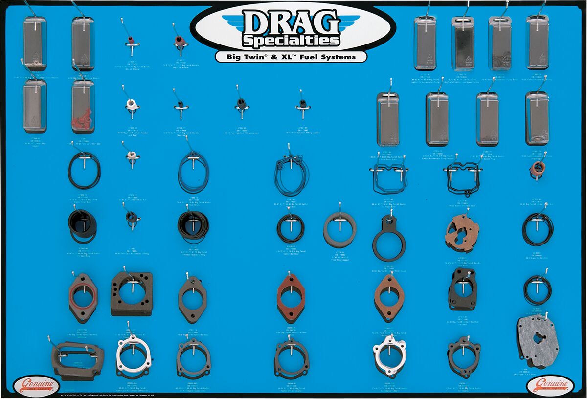 DISPLAY FOR FUEL SYSTEM GASKET