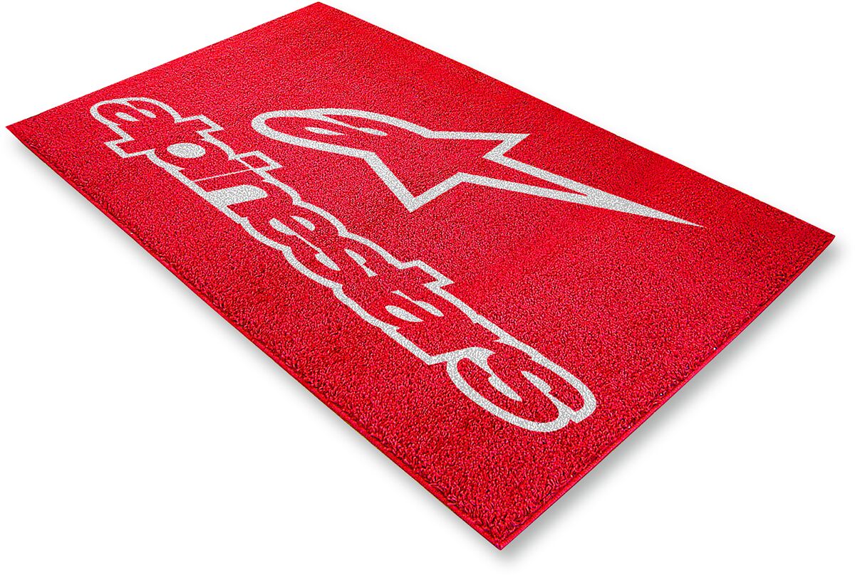 FOOTWEAR AREA RUG RED 180 CM X 90 CM