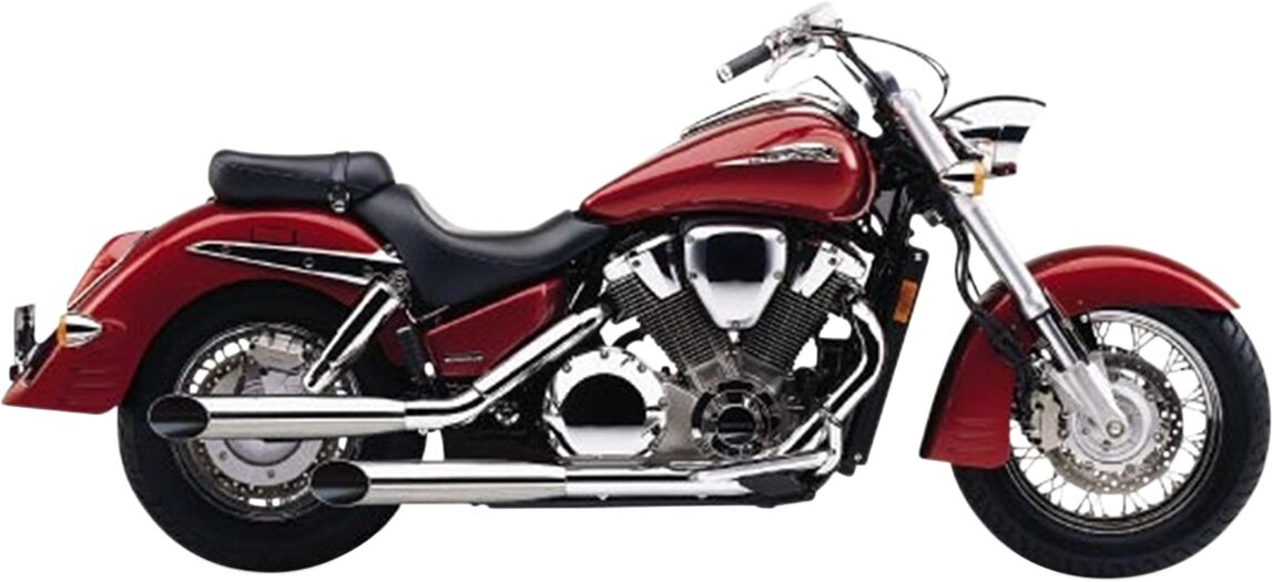 SLIP ON WITH SLASH CUT TIP CHROME