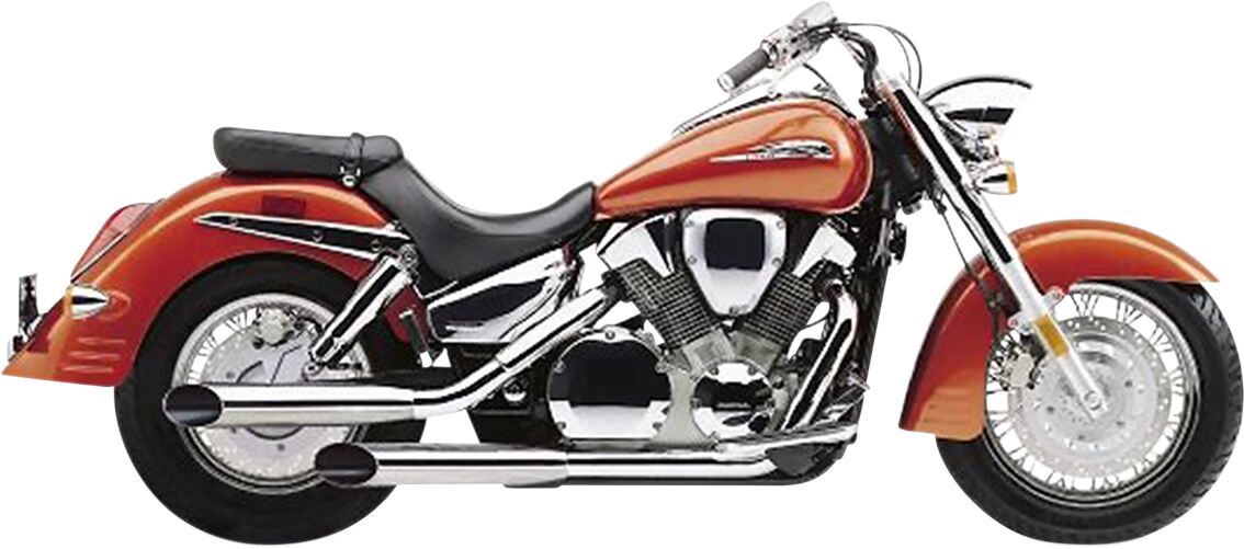 SLIP ON WITH SLASH CUT TIP CHROME