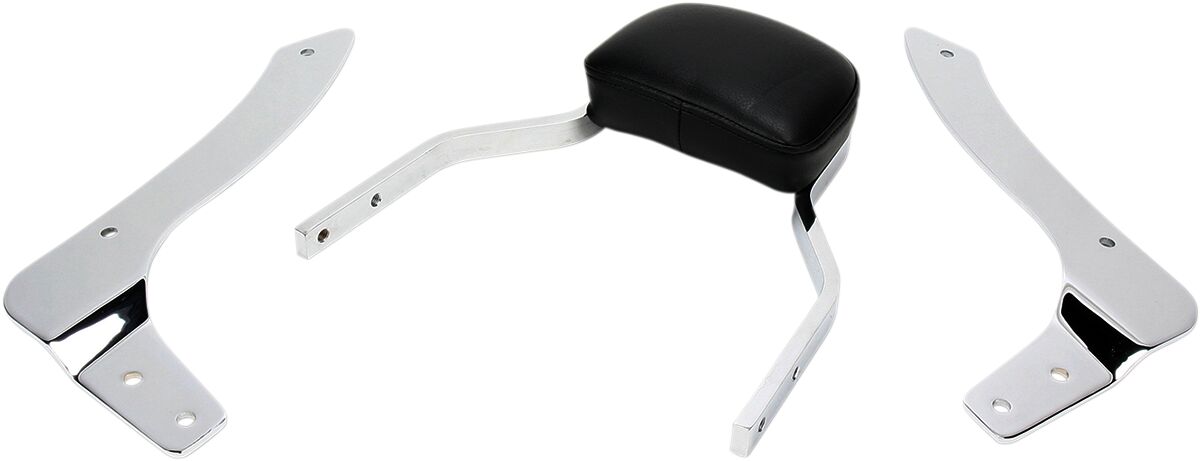 MINI SQUARE SISSY BAR WITH PAD CHROME