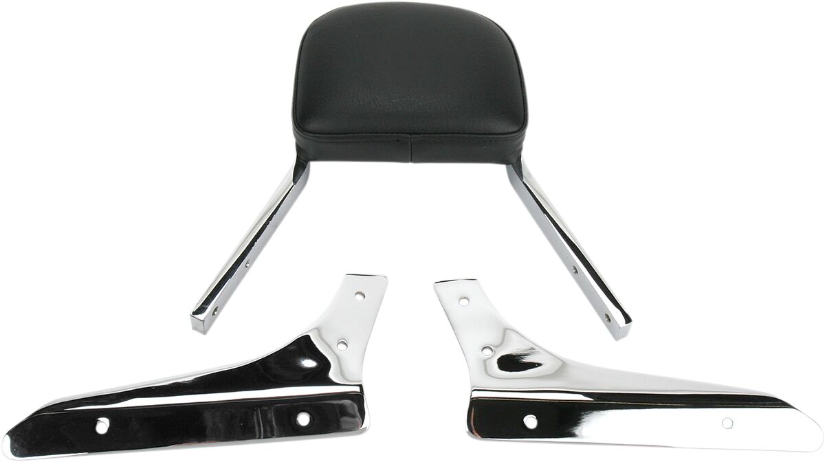 MINI SQUARE SISSY BAR WITH PAD CHROME KAWASAKI