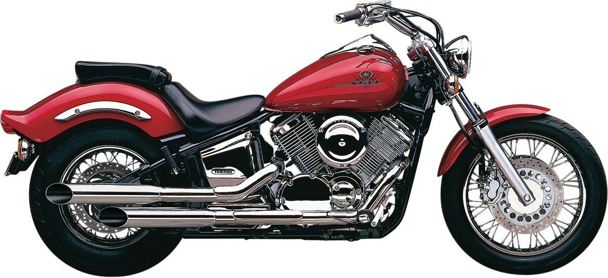 Väljalaskesüsteem Classic Deluxe, kaldlõige, kroom