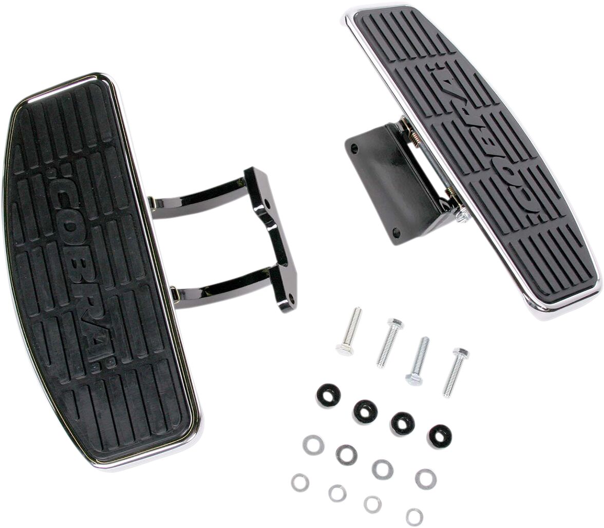 CLASSIC FRONT FLOORBORD KIT CHROME