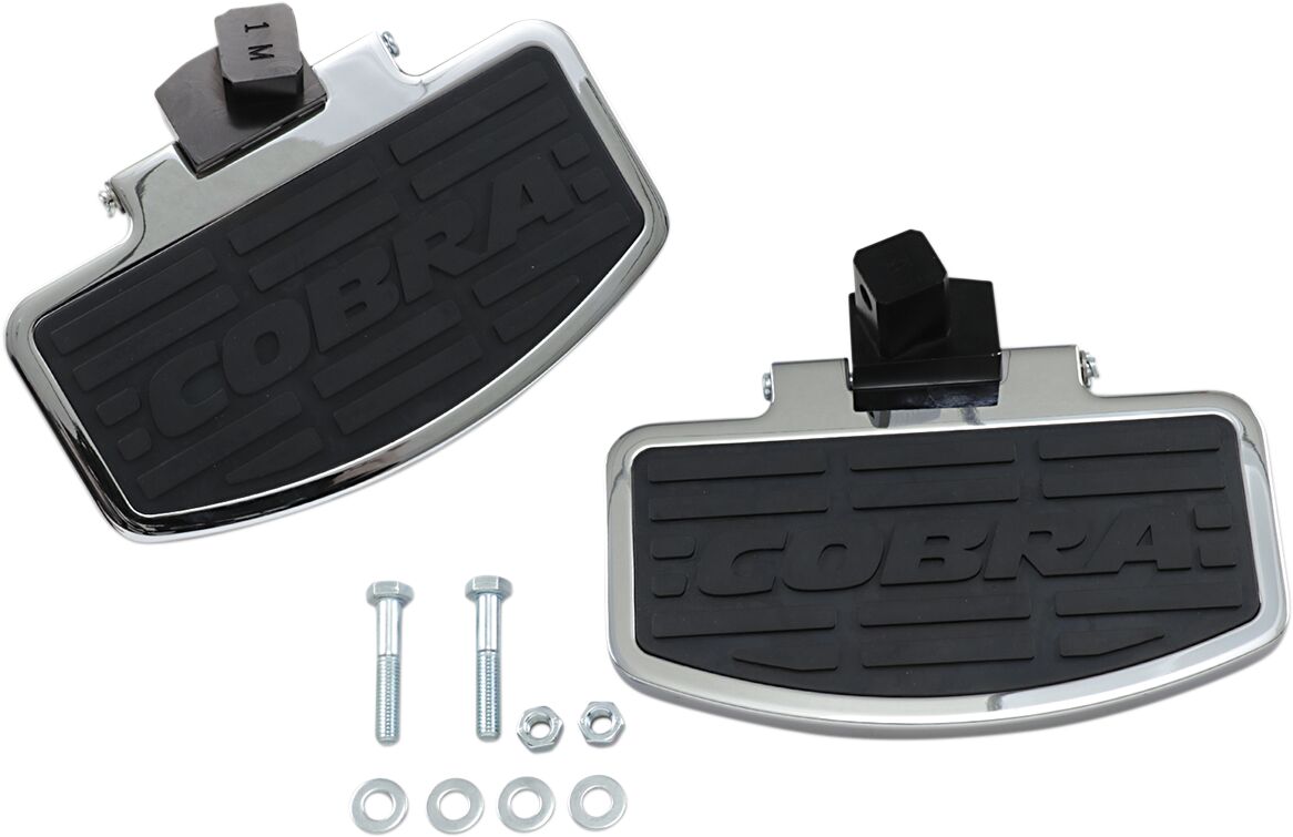 CLASSIC REAR FLOORBORD KIT CHROME