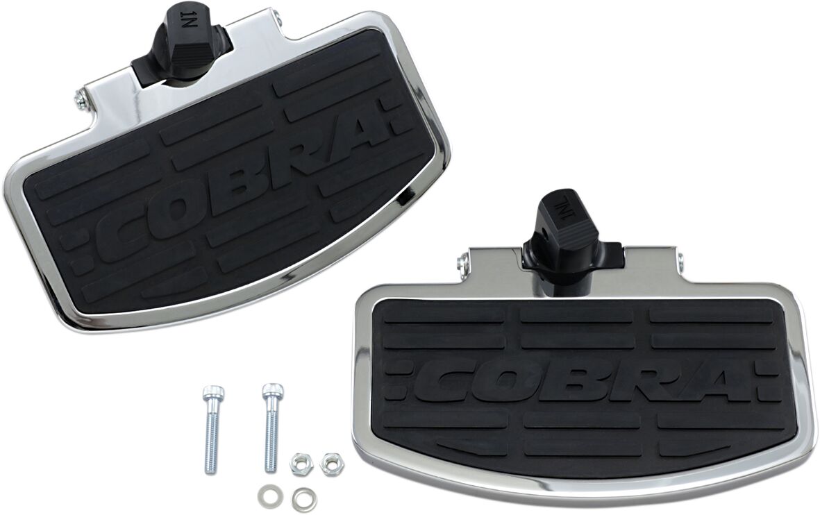 CLASSIC REAR FLOORBORD KIT CHROME