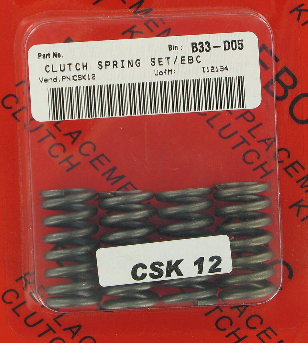 Siduri vedru CSK seeria, spiraalvedru, teras