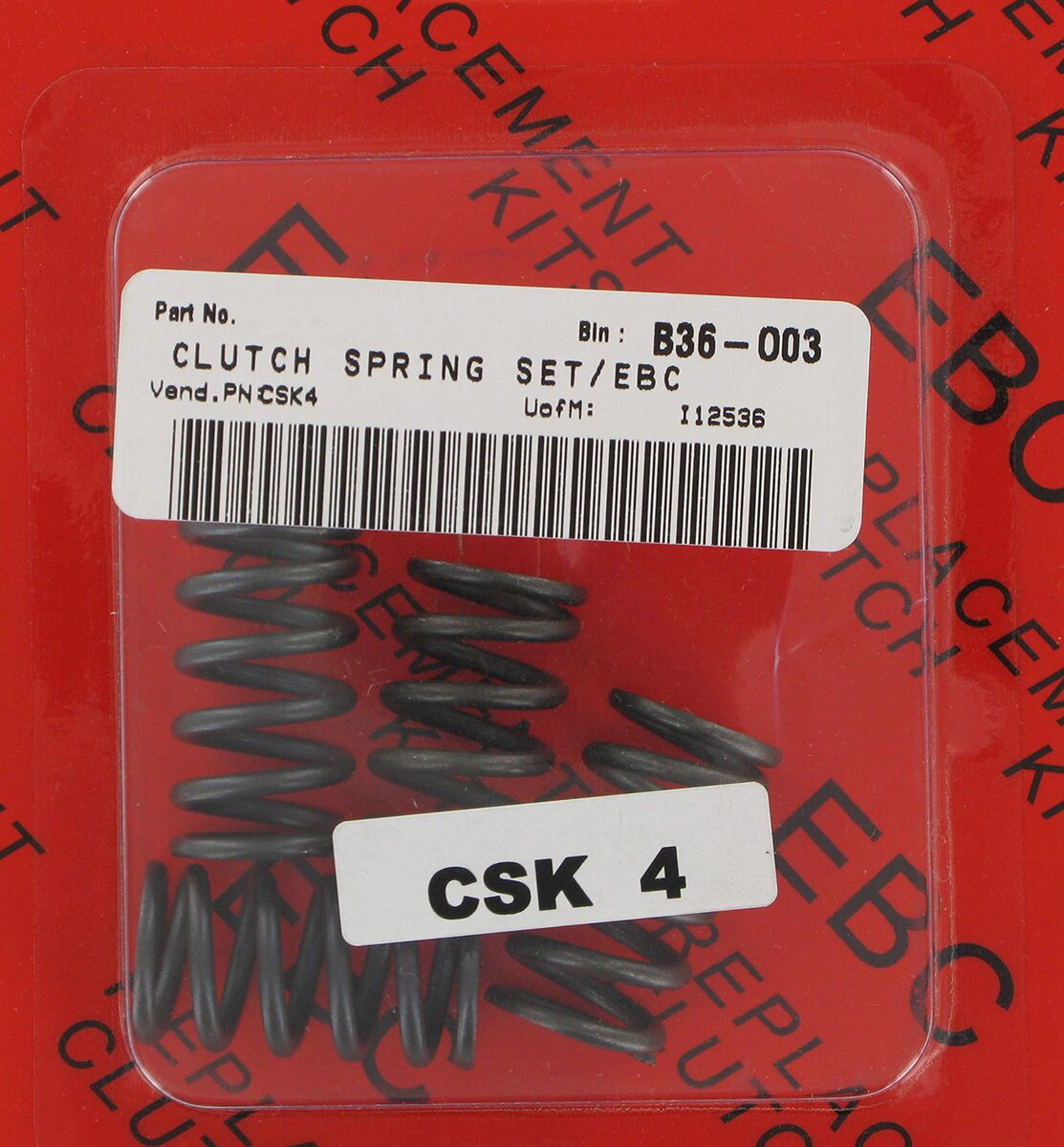 Siduri vedru CSK seeria, spiraalvedru, teras