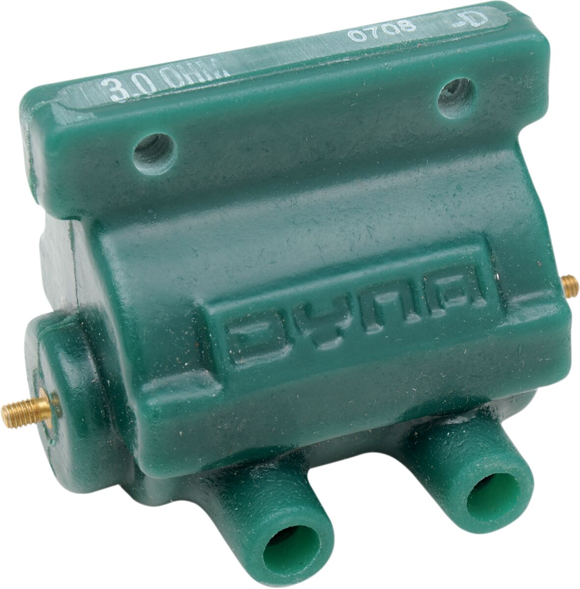 Dynatek süütepool, dual-plug, 3OHM, roheline