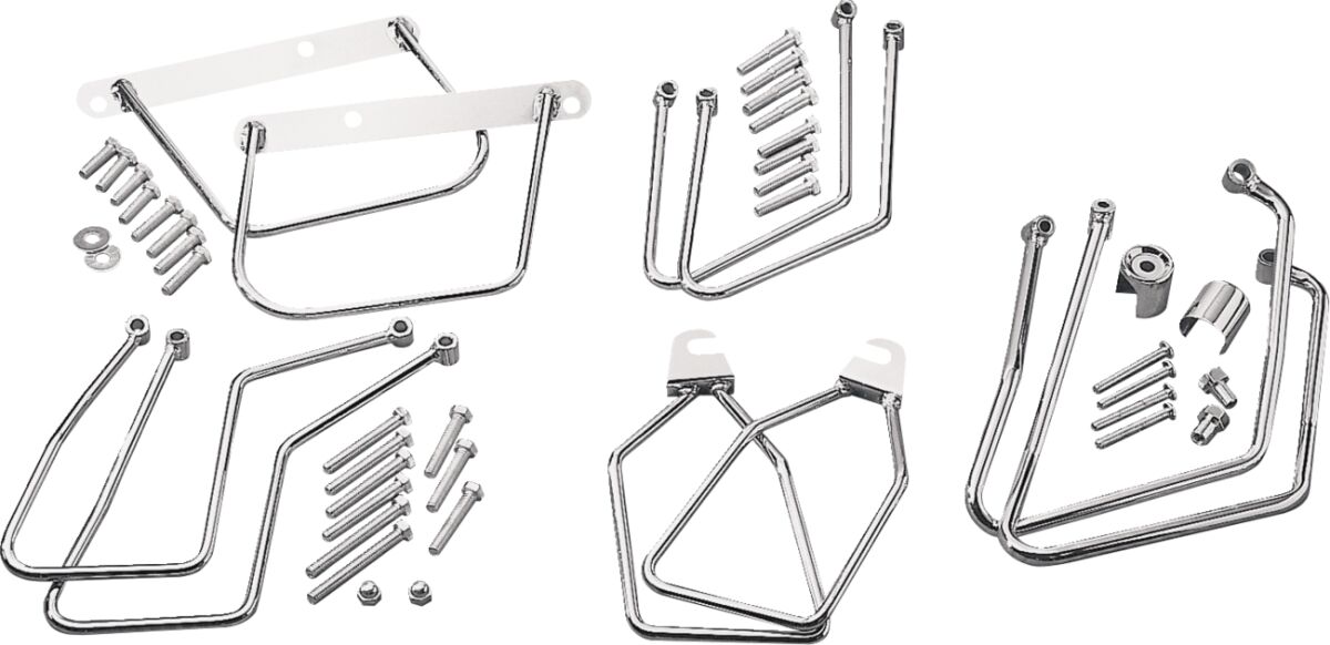 SADDLEBAG SUPPORT BRACKET CHROME